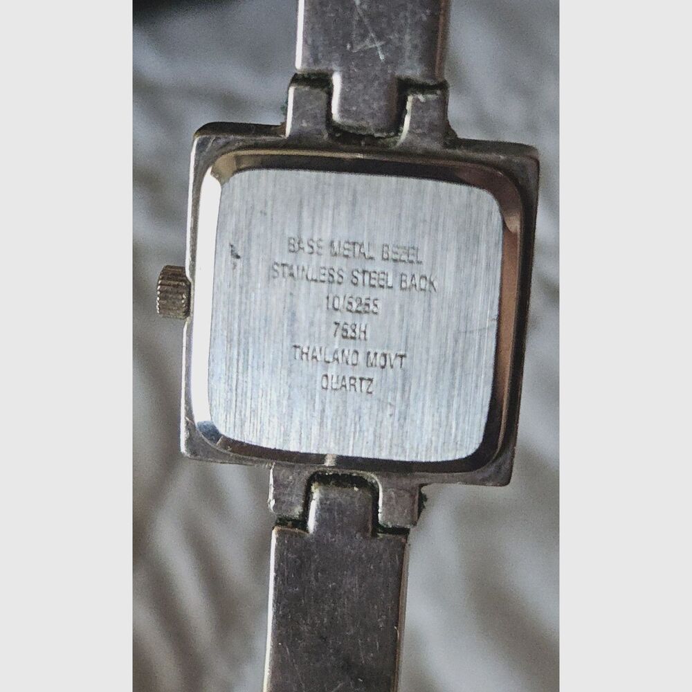 Vintage Anne Klein Two-Tone Square Dial Quartz Watch 10/5255 - Picture 2 of 5